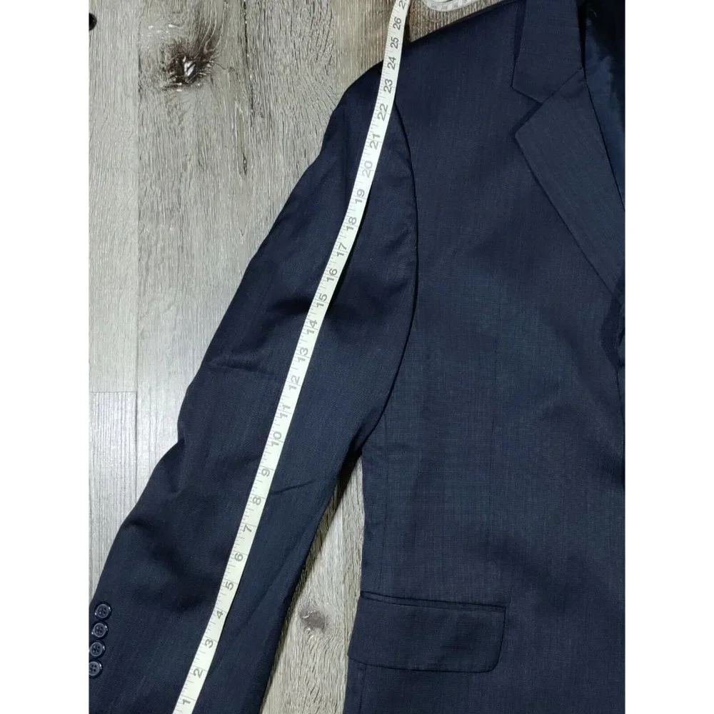 Andrew Fezza Fusion Sport Coat 44S Mens Cashmere All Season Super 120s